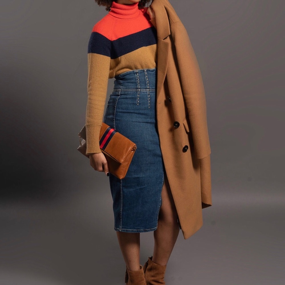 Denim skirt